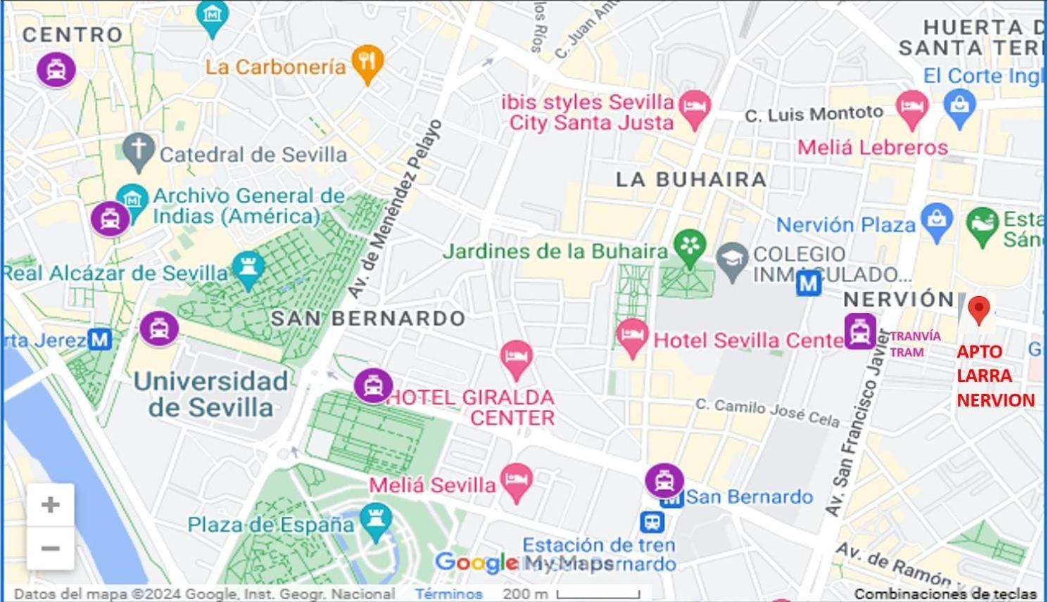 Apartamento Larra Nervión Sevilla Exterior foto